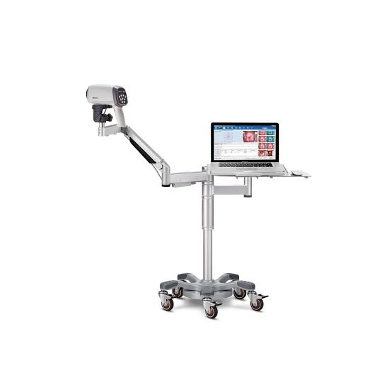 Videocolposcopio LED Rodable C6A (con bandeja para laptop)