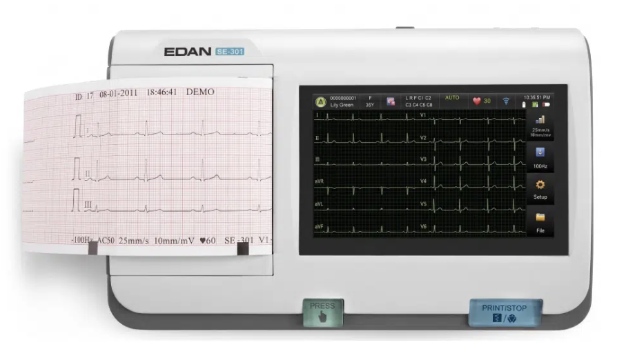 Electrocardiógrafo EDAN SE-301